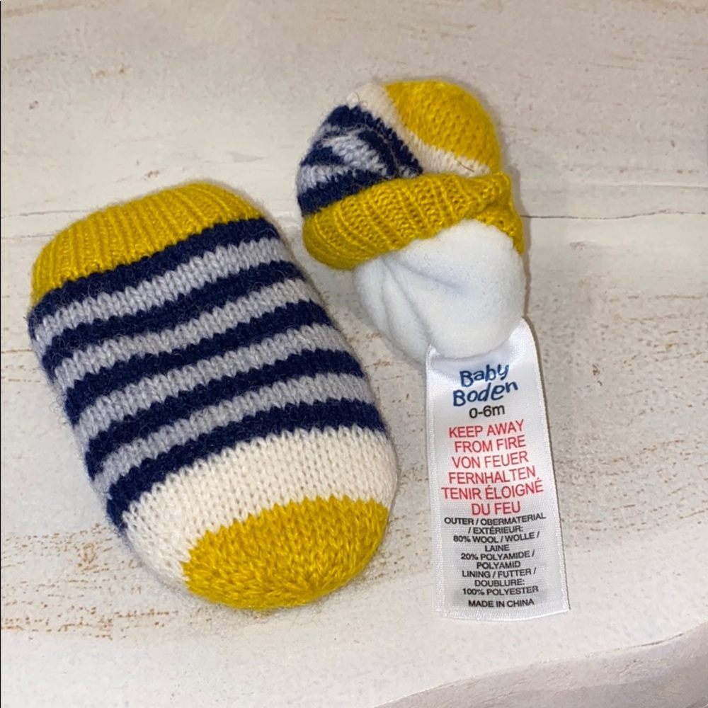 Baby Boden: Baby Polar Bear & Mittens Set - Picture 4 of 4